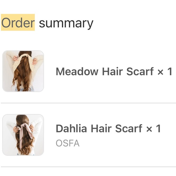 NWOT 2 Root Kristin Made Hair Scarves - Mauve Flowered , Meadown Pink - Picture 5 of 5